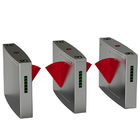 Full Automatic Electronic Turnstile Gates Door Bidirectional Security Flap Barrier With RFID Interface